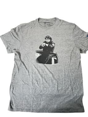 Knight Rider David Hasselhoff Large T-Shirt Dark Gray